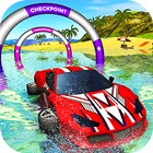Floating Water Surfer Car Driv icon