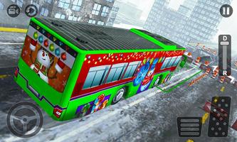 Snow Bus Parking Simulator 3D скриншот 2