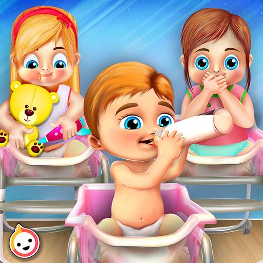 Newborn Baby Triplets: Mommy Care Nursery