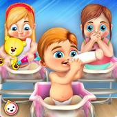 Newborn Baby Triplets icon