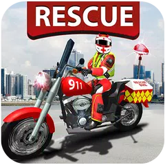 911 Rescue Bike Driver 2017 - Emergency Fast Duty