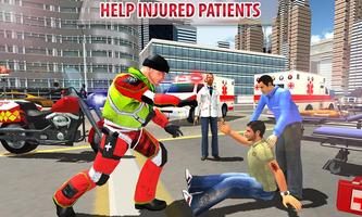 911 Rescue Bike Driver 2017 - Emergency Fast Duty Affiche