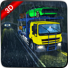OffRoad Car Transport Truck Driver Simulator Game-icoon