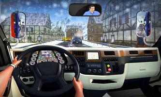 OffRoad Car Transport Truck Driver Simulator Game screenshot 1