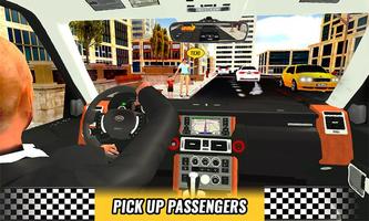 Stadt Taxi Driver Crazy Rush: Moderner Cab Simulat Screenshot 1