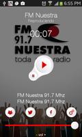 FM Nuestra 91.7 Mhz Luján (AR) постер