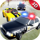 City Police Car Chase Smash 3D icône