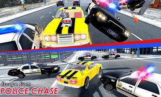 2 Schermata City Police Car Chase Smash 3D