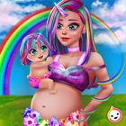 Pony Unicorn Mom Pregnant Surgery Simulator icône