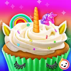 Unicorn Rainbow Cupcake Dessert