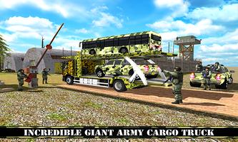 OffRoad US Army Transport Truck Simulator 2017 포스터