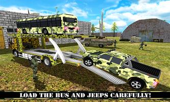 OffRoad US Army Transport Truck Simulator 2017 스크린샷 1