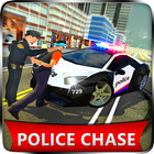 US Police Car Chase Cop Robot Transform Simulator icon