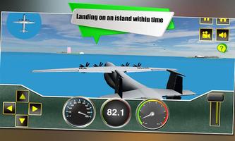 Airplane Flight Simulator Aero Poster