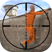 Police Sniper Gevangenis Escap-icoon