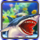 Angry Shark Adventure 3D ícone