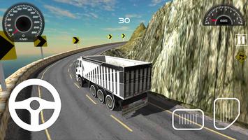 Cargo Truck Driver Cartaz