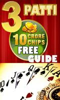 Tips Teen Patti Chips & Gold Affiche