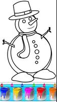 Christmas Coloring Book Pages: Santa Coloring Game capture d'écran 2