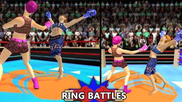 Girls Real Punch Boxing: World Fighting Champions Affiche