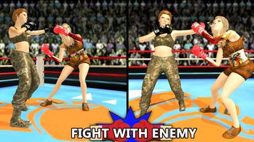 Girls Real Punch Boxing: World Fighting Champions ảnh chụp màn hình 1