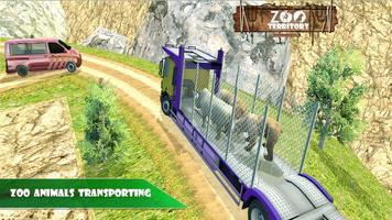 Drive Zoo Animal Truck Sim 3D capture d'écran 3