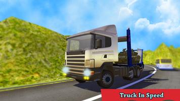 Off transport cargo truck driving simulator screenshot 3