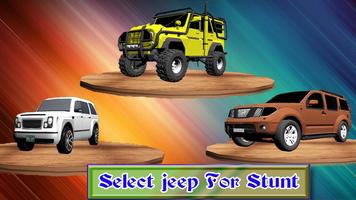 Crazy Jeep Driving Stunts Off Road Adventure 3D capture d'écran 3