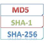 MD5, SHA-1, SHA-256 Checker أيقونة