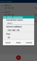 Telnet for Android device Cartaz