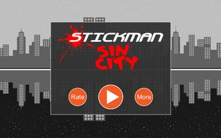 Stickman Sin City ポスター