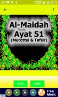 Al Maidah Ayat 51 MP3 +Tafsir ảnh chụp màn hình 2