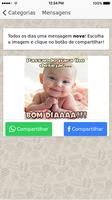 Mensagens bonitas para Whatsapp e Facebook اسکرین شاٹ 1