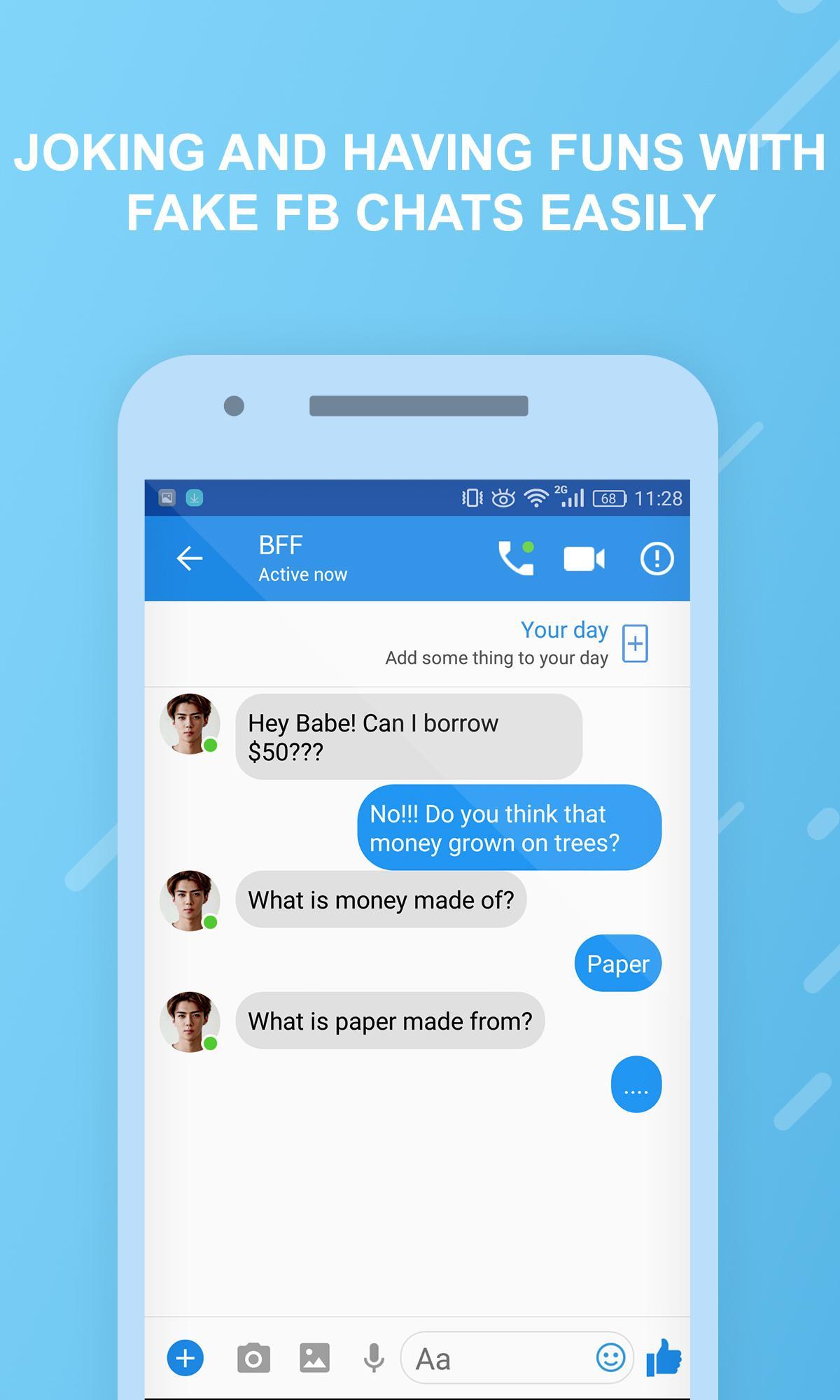 Funny chats - fake messenger APK for Android Download