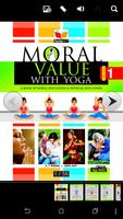 Moral Value With Yoga-1 الملصق