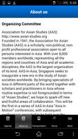 2015 AAS-in-ASIA conference imagem de tela 3