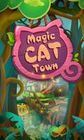 Cat Magic Town (Kitty neko) Affiche