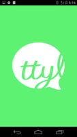 TTYL Messenger الملصق