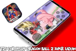 Tips For PPSSPP dragon ball z super saiyan الملصق