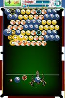 Bubble Snooker Tirer capture d'écran 1