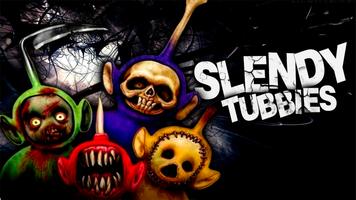Slendytubbies lll Game Horror Skins plakat