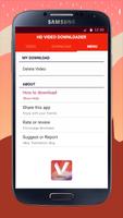 Video Downloader HD captura de pantalla 2