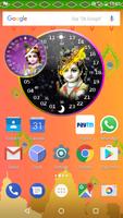 Krishna Live Clock Wallpaper Affiche