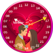 Valentine Clock Live Wallpaper