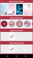 Valentine Clock Live Wallpaper تصوير الشاشة 2