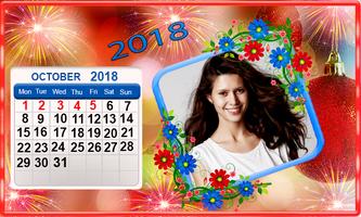 Calendar 2018 Photo Frames poster