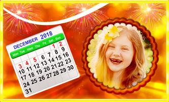 Calendar 2018 Photo Frames capture d'écran 1