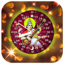 Saraswati Clock Live Wallpaper-APK