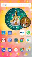 Saraswati Clock Live Wallpaper Poster