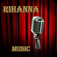 Rihanna Music App Affiche